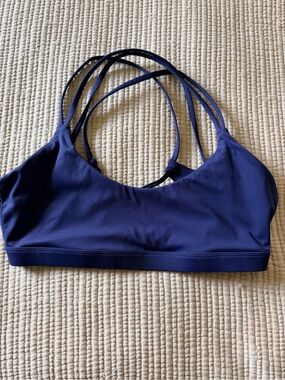 TLF Apparel Women's Navy Strappy Sports Bra Size L